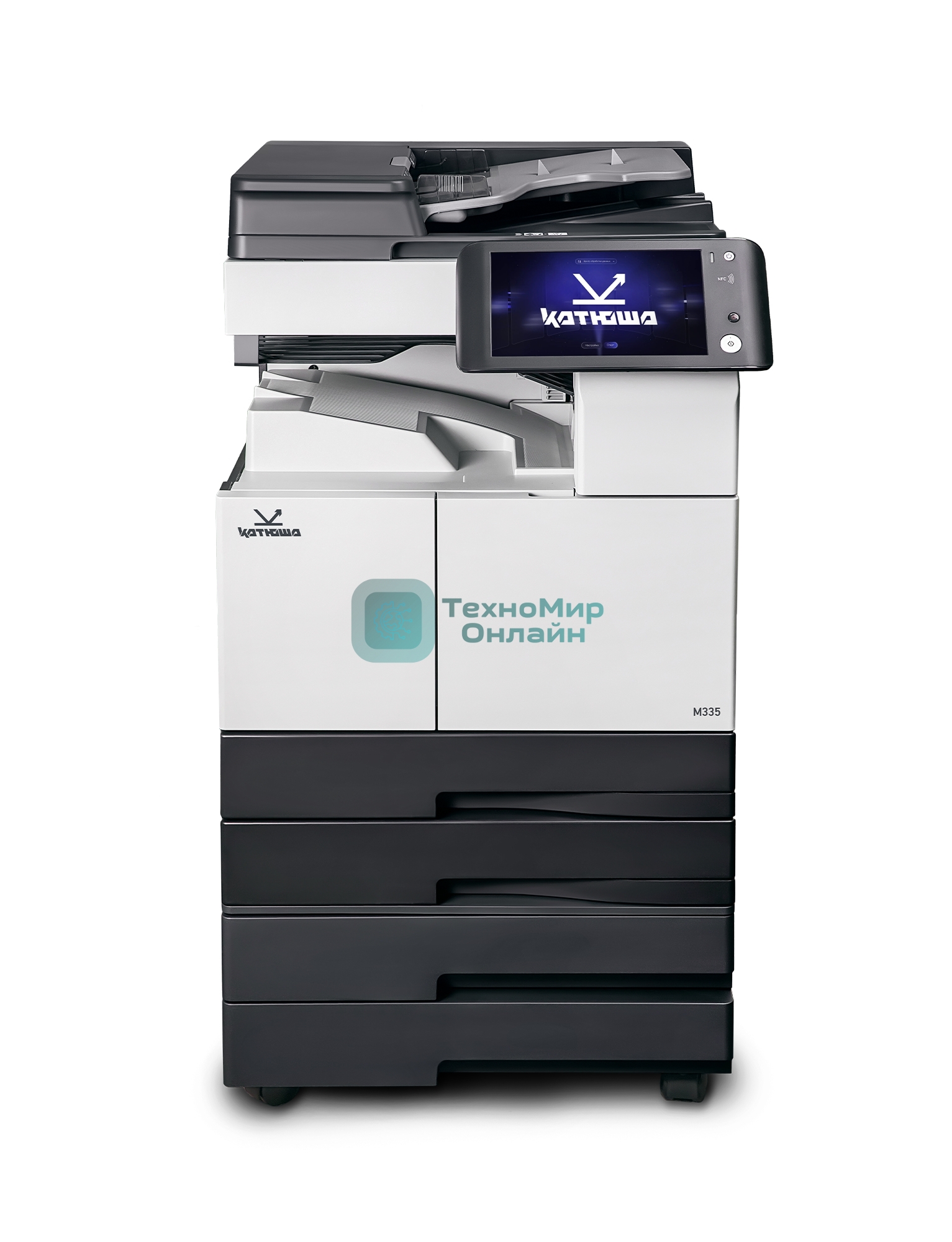 МФУ лазерное Катюша M335 принтер/копир/сканер, А3. 35 стр/мин Ч/Б А4, 1200 dpi, 1,2ГГц, 2 ГБ, USB, 10.1