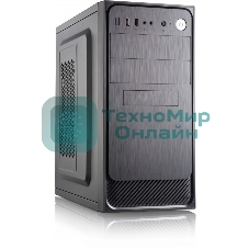 Компьютерный корпус с блоком питания 450Вт. Сase Forza mATX, 450W, 2xUSB 3.0, Black, w/o FAN, 12 см fan PSU, power cord