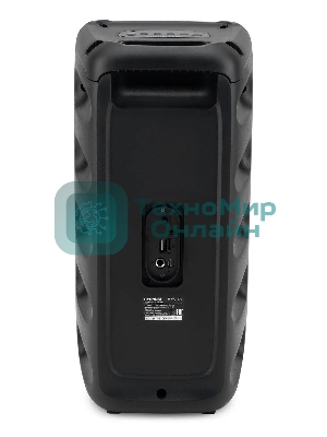 Минисистема Hyundai H-MC1230 черный 40Вт FM USB BT micro SD