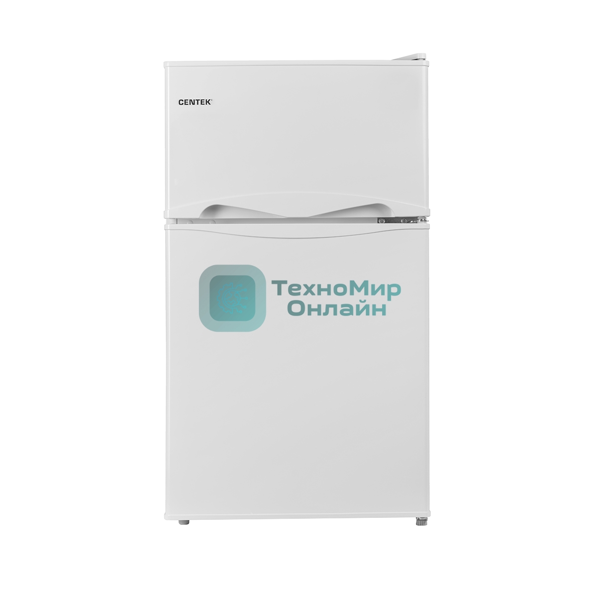 Холодильник Centek CT-1704 белый двухкамерный 62/25л морозилка сверху