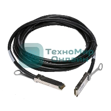 Пассивная кабельная сборка 100G, QSFP28, 30AWG, Passive, DAC, 1м Future Technologies FT-QSFP28-CabP-AWG30-1