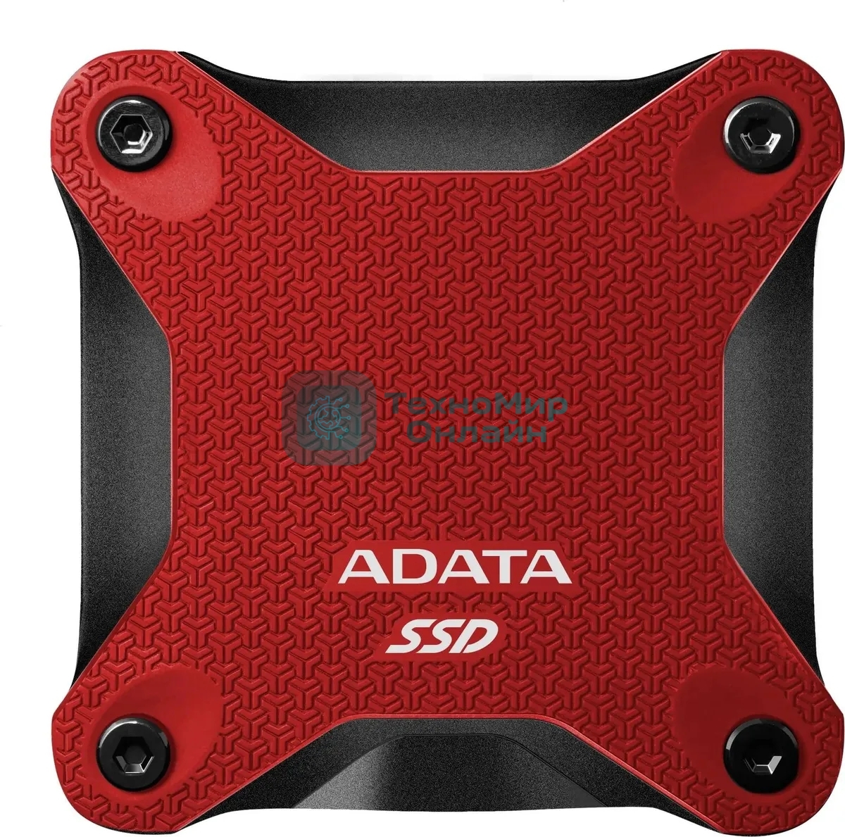 Внешний SSD ADATA SD620, 2TB, USB 3.2 Gen 2 Type-A, R/W 550/480, красный