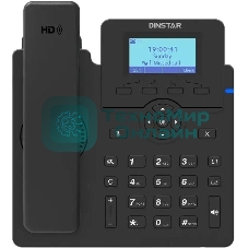 Телефон IP Dinstar C60U черный
