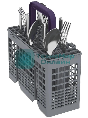 Посудомоечная машина Beko DVS050R01W, белый, 44.8 см, 10 компл., сушка конденсационная, 49 дБ, класс A