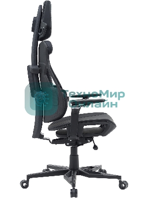 Кресло Cactus CS-CHR-DUO-BBK черный, экокожа