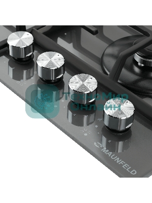 Газовая варочная панель Maunfeld EGHG.64.63CLGR/G серый