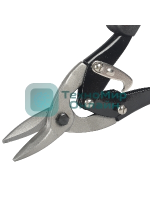 Ножницы по металлу PATRIOT ASP-250S, прямой рез, CRV, двухкомпонентные рукоятки, 250мм