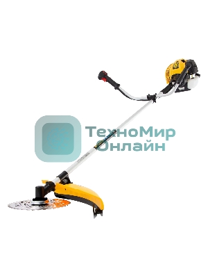 Триммер Denzel DT 43 бензиновый 43см3 2.5 лс. неразъемная штанга состоит из 2 частей