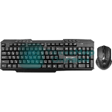 Комплект клавиатура+мышь Defender Jakarta C-805 беспроводной, USB, 1600 DPI, чёрный