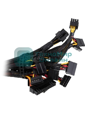 Блок питания Aerocool/Formula ATX 750W MONZA VL-750APB-85 80+ bronze (24+4+4pin) APFC 120мм fan 7xSATA RTL