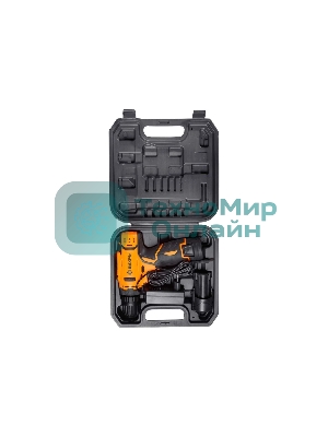 Дрель-шуруповерт аккумуляторная Вихрь ДА-12Л-2КА 72/14/26, Аккумуляторная, 12В, 2 АКБ, Кейс