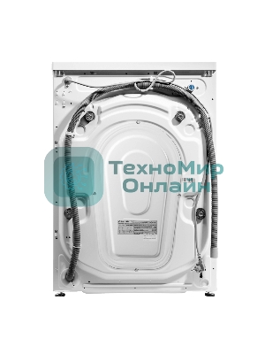 Стиральная машина c инвертором и паром Maunfeld MFWM127IWHT белый, загрузка фронтальная 7 кг, 1200 об/мин, класс: A+++