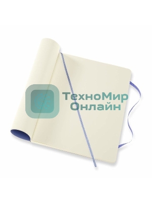 Блокнот Moleskine CLASSIC SOFT QP623B42 XLarge 190х250 мм, 192 страниц, нелинованный, мягкая обложка, голубая гортензия