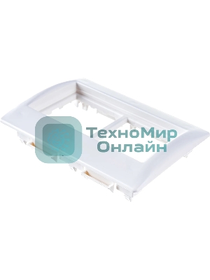 Рамка 4 мод. Праймер с суппортом 75 мм бел. IEK CKK-40D-RSU4-075-K01