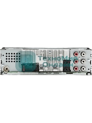 Автомагнитола Pioneer MVH-S520BT, 1 DIN, Bluetooth, USB Type-A, AUX, пульт ДУ, съёмная панель