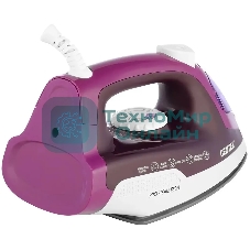 Утюг Centek CT-2348 фиолетовый, 1600 Вт, 20 г/мин, 80 г/мин, 200 мл