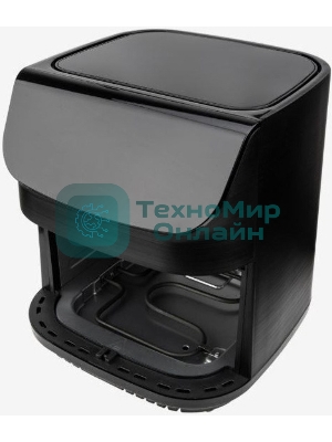 Аэрогриль Eltronic 777-01 черный, 2200 Вт, 9 л, сенсор, 10 программ