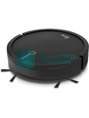 Робот-пылесос Vitek VT-1802 черный, 2200 мА·ч Li-Ion, уборка сухая, пылесборник контейнер 0.7 л