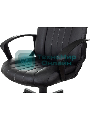 Кресло руководителя Бюрократ T-898/#B черный искусственная кожа