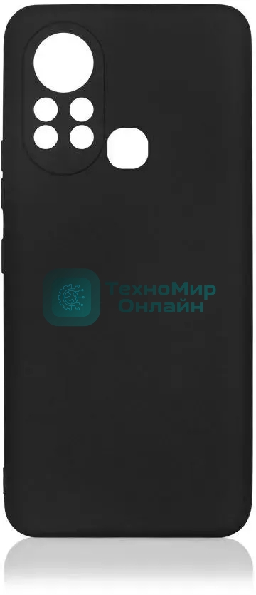 Чехол (клип-кейс) DF для Infinix Hot 11s inCase-02 черный