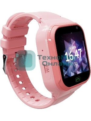 Смарт-часы AIMOTO Omega 4G с видеозвонком розовый 9250102