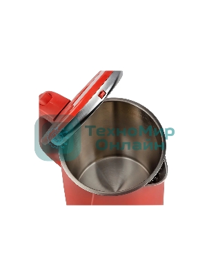 Чайник электрический Energy E-208 1.7 л красный, двойной корпус