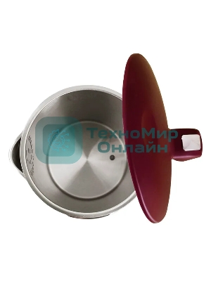 Чайник электрический Atlanta ATH-2537 бордовый