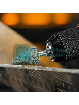 Набор шарошек Denzel абразивных для дрели (ПШМ), 63С, 10 шт.