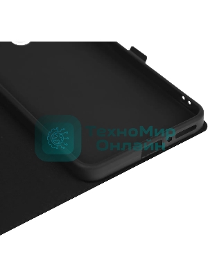 Чехол (флип-кейс) BoraSCO для Xiaomi Redmi Note 13 4G Book Case черный (72993)