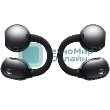 Наушники TWS Huawei FreeClip 2 черный, открытые (клипсы), Bluetooth, быстрая зарядка, до 8 ч