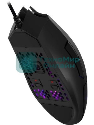 Мышь проводная A4Tech Bloody L65 Max черный/фиолетовый, 12000 dpi, USB, кнопки - 7