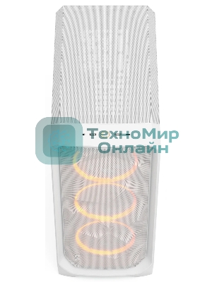 Корпус Fractal Design Meshify 3 White RGB TG Clear Tint, Midi-Tower, белый, 3 x 140 мм