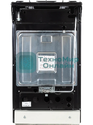 Плита газовая De Luxe 5040.48Г (Щ)-011 черный, конфорок 4 шт, духовка 46 л, 50 см x 85 см x 50 см