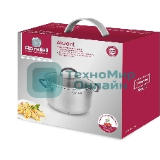 Кастрюля с/кр 24 см 5,1 л Rondell RDS-1389 Akzent