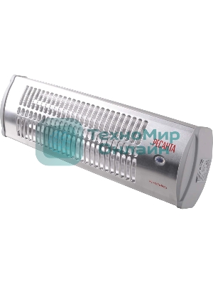 Обогреватель инфракрасный Ресанта ИКО-1200Л, серый, кварцевый, 1200 Вт, 20 м2, термостат (67/5/15)