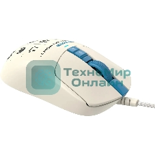 Мышь проводная A4Tech Bloody W72 Ultra Pixels Blue рисунок/бежевый/голубой, 20000 dpi, USB, кнопки - 7
