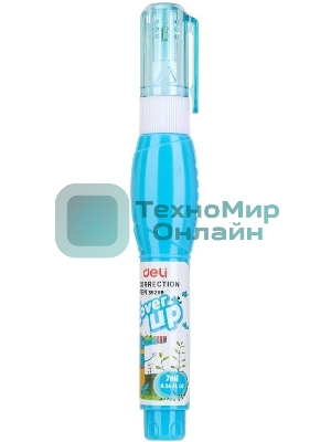Ручка корректор Deli E39299 шариковый белый 7мл