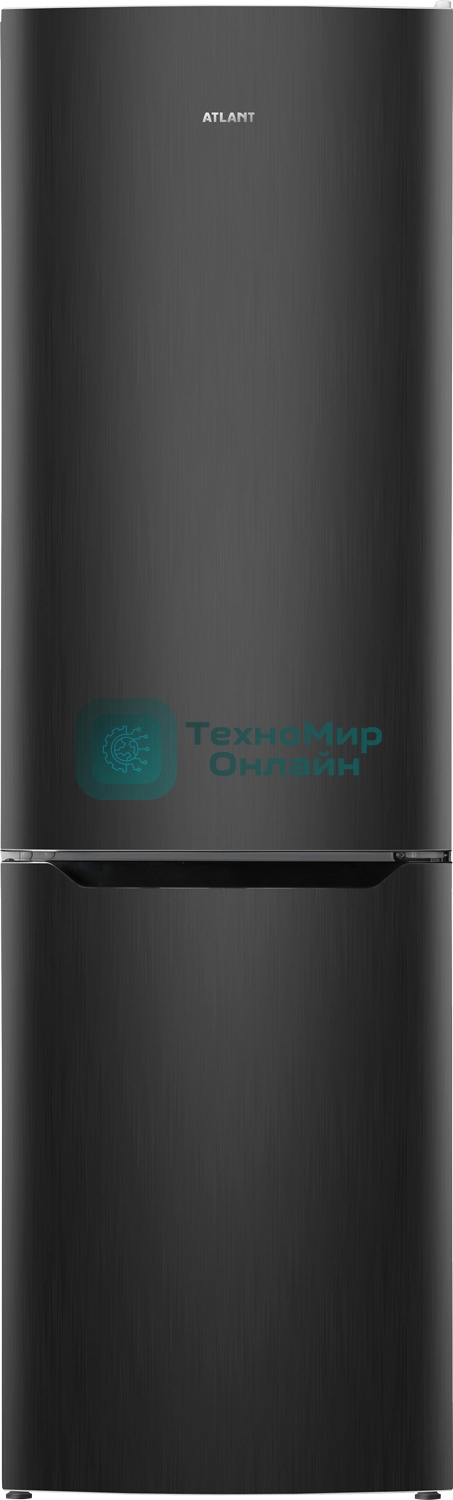 Холодильник Atlant XM 6624-159 черный двухкамерный 228/119л морозилка снизу