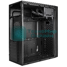 Компьютерный корпус Miditower ExeGate AA-442U2-UNS400 (ATX, БП UNS400 с вент. 12см, 1хUSB+2хUSB 3.0, аудио, черный)