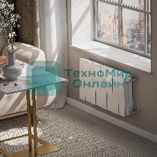 Радиатор биметаллический Royal Thermo PianoForte 300 белый - 8 секц.