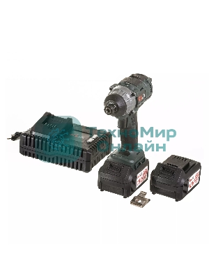 Профессиональный бесщеточный винтоверт аккумуляторный KLPRO KLDV18B-50 (18В, Li-ion-2шт, 5.0Ач, 180Нм, 2 скорости, подсветка,З/У,в кейсе)