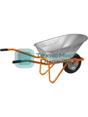 Тачка СИБИН СТ-12 строительная одноколесная, 180 кг