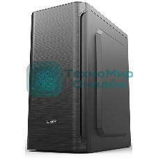 Компьютерный корпус CBR mATX Minitower MX10, c БП PSU-ATX450-08EC (450W/80мм), 2*USB 2.0, HD Audio+Mic, черный