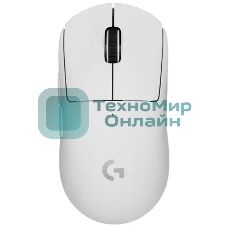 Мышь беспроводная Logitech G PRO X SUPERLIGHT 2 белый, 32000 dpi, радиоканал, USB, кнопки - 5