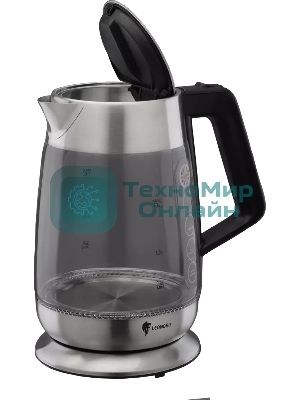 Чайник электрический LEONORD LE-1508 1,8 л, стекло, 2200 Вт