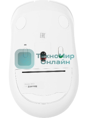 Мышь беспроводная A4Tech Fstyler FB12 белый, 1200 dpi, радиоканал, Bluetooth, USB, кнопки - 3