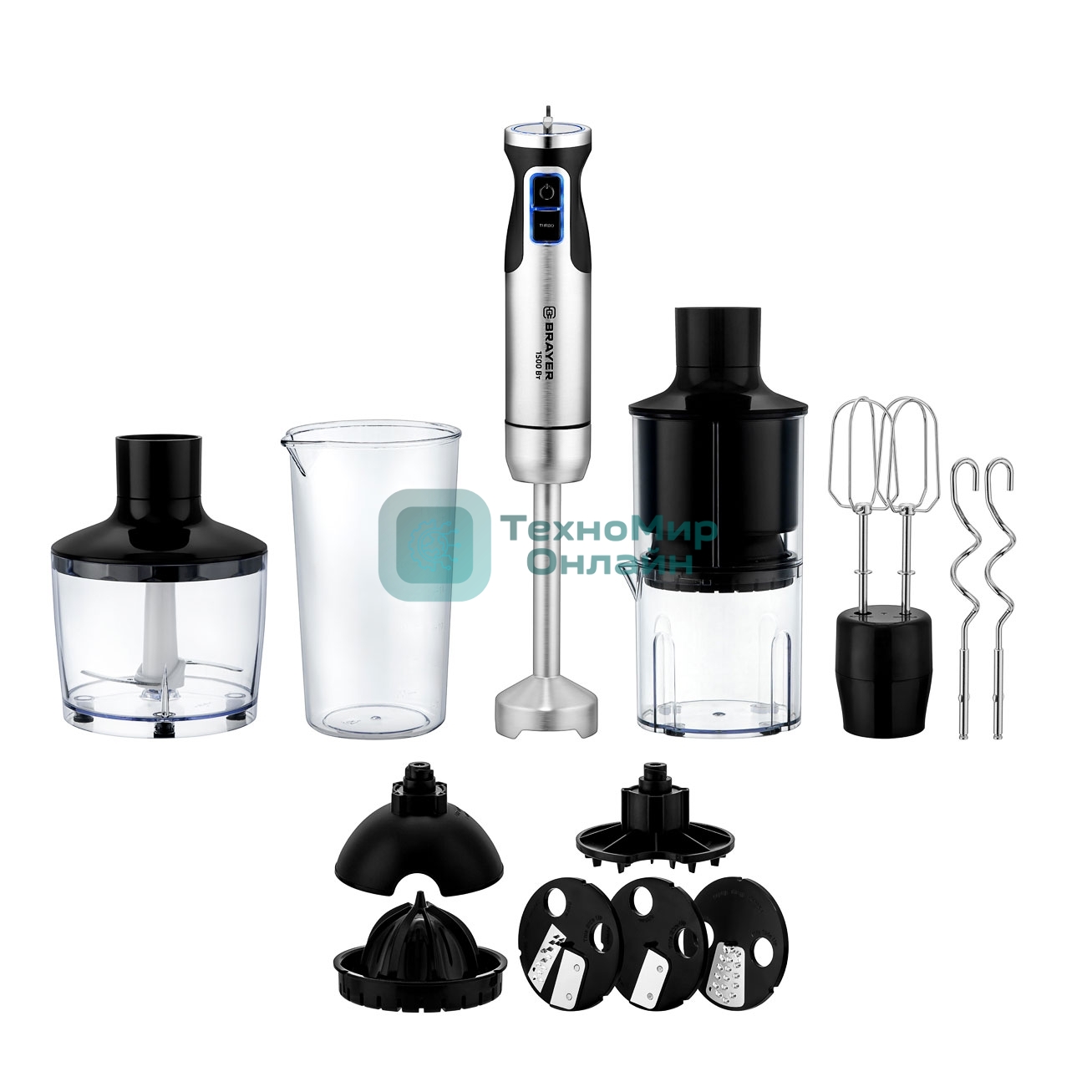 Блендер погружной BRAYER 1270BR