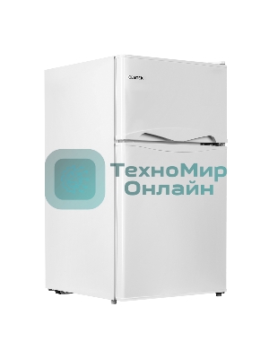 Холодильник Centek CT-1704 белый двухкамерный 62/25л морозилка сверху