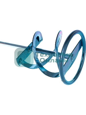 Миксер оцинкованный 600х100 мм для красок и штукатурных смесей