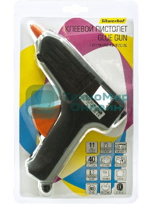 Клеевой пистолет Silwerhof GG040 40Вт стерж.:11мм
